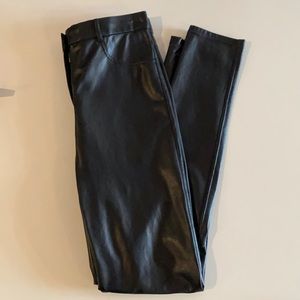 Aritzia Wilfred Free Skinny Leather Pants